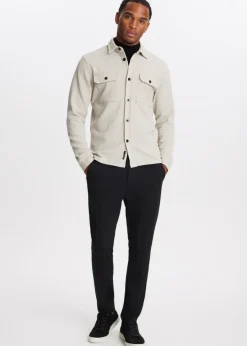 The Sting Overshirt herringbone<Heren Overshirts