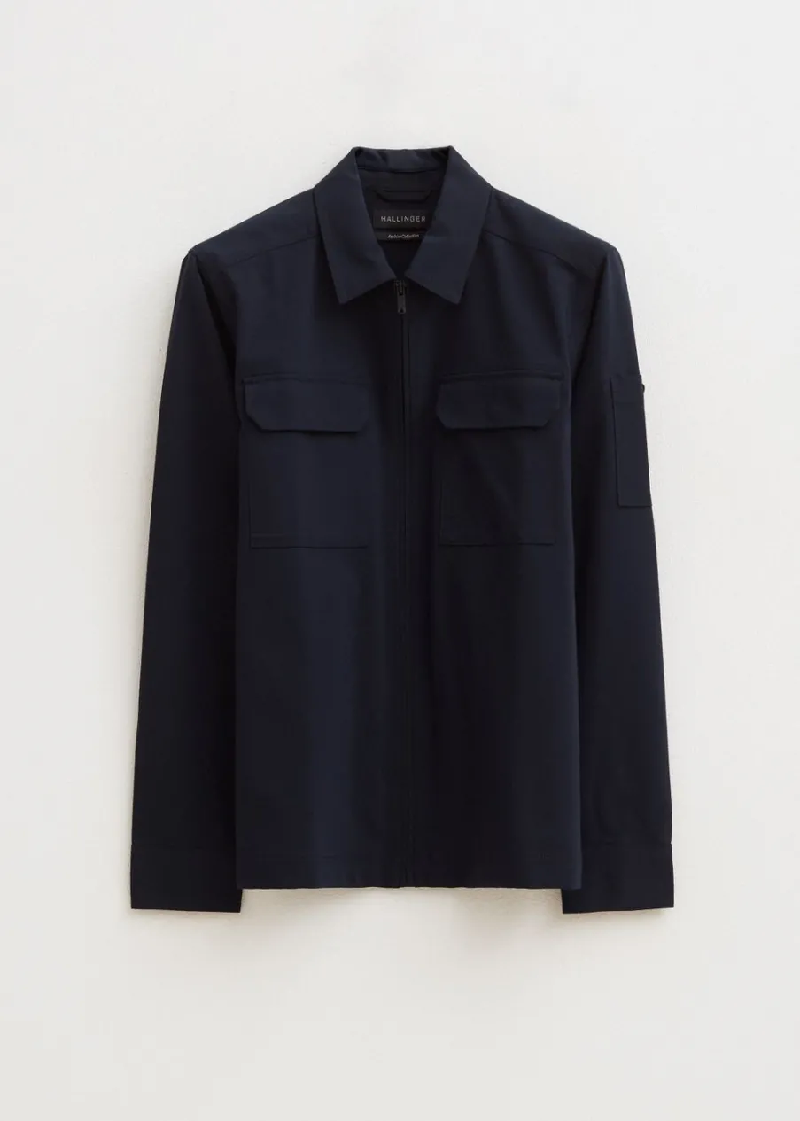 The Sting Overshirt met rits<Heren Overshirts