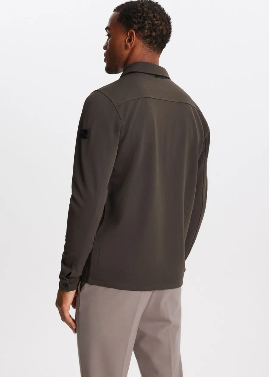 The Sting Overshirt met ritssluiting<Heren Overshirts