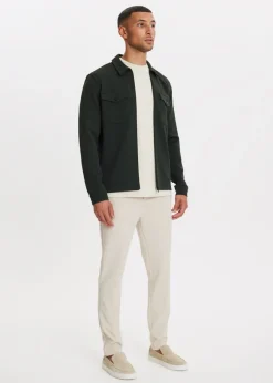 The Sting Overshirt met ritssluiting<Heren Overshirts