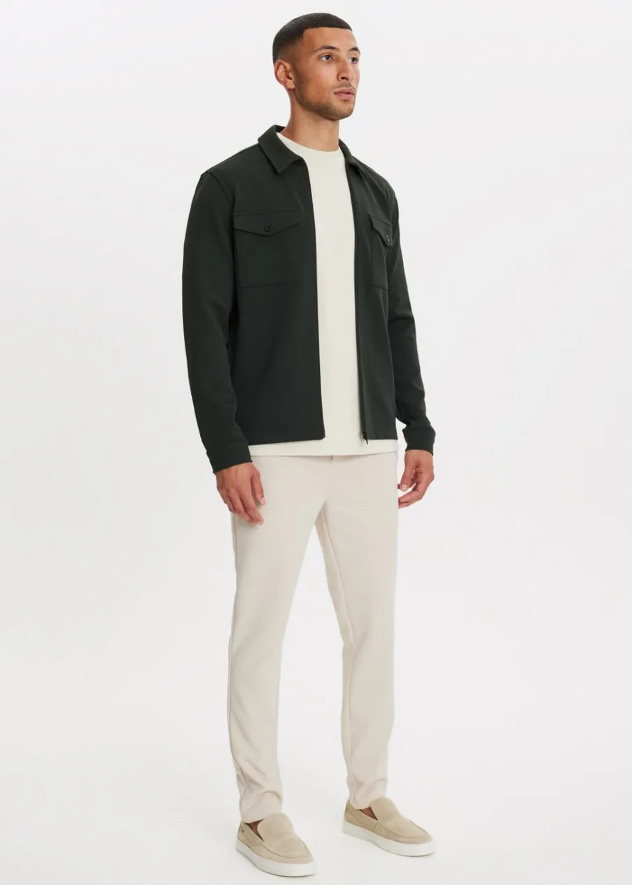 The Sting Overshirt met ritssluiting<Heren Overshirts