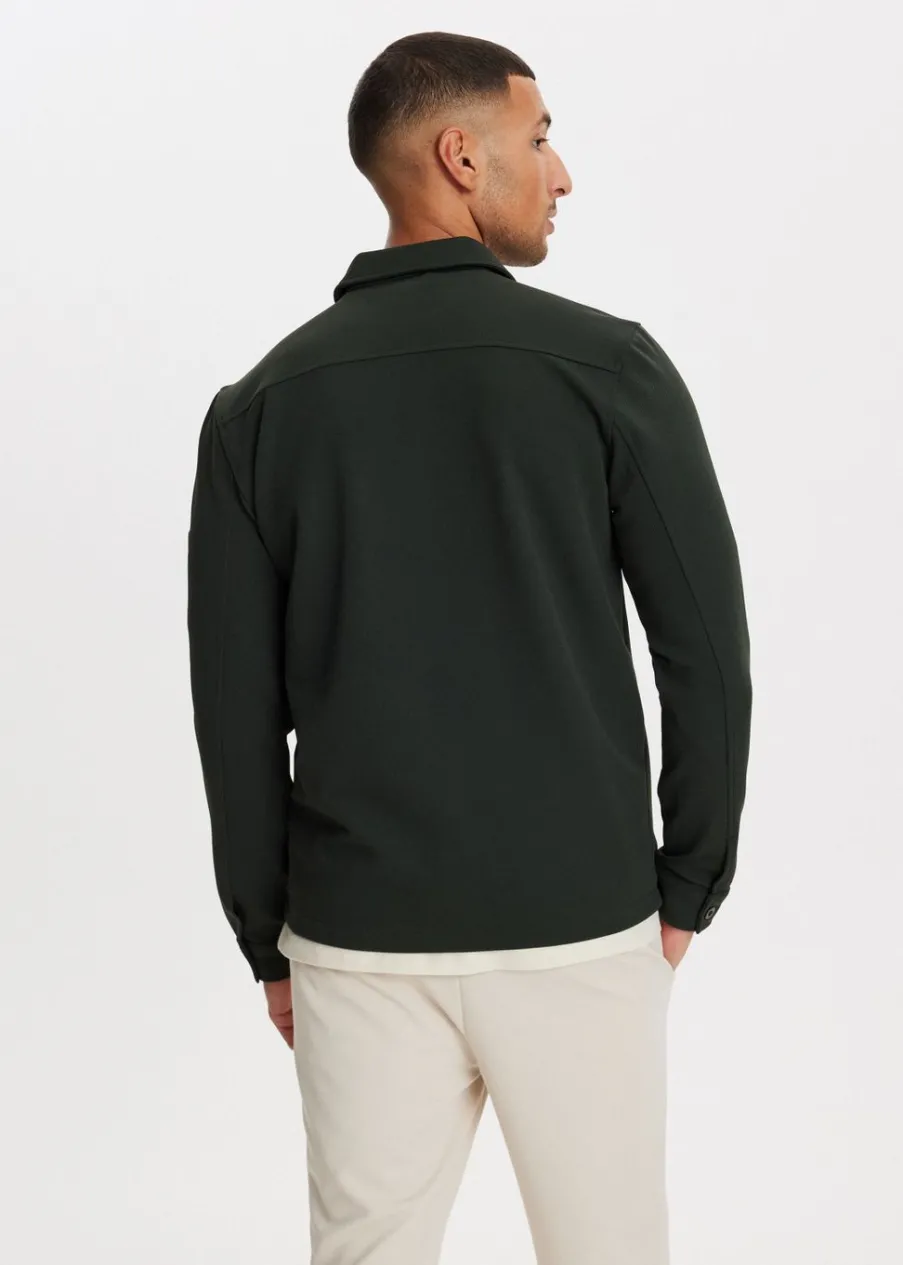 The Sting Overshirt met ritssluiting<Heren Overshirts