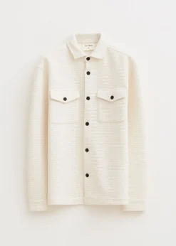 The Sting Overshirt met wafelstructuur<Heren Overshirts