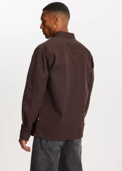 The Sting Overshirt met zakken<Heren Overshirts