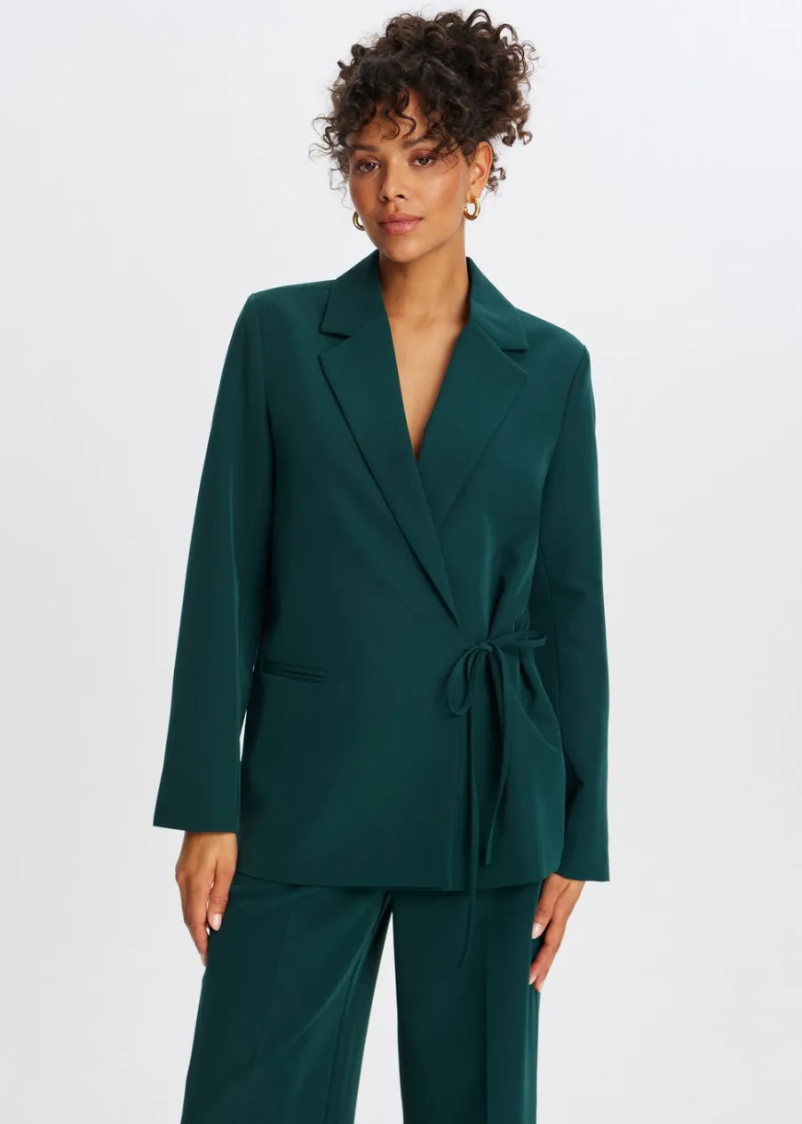 The Sting Oversized blazer met strik<DAMES Blazers En Gilets