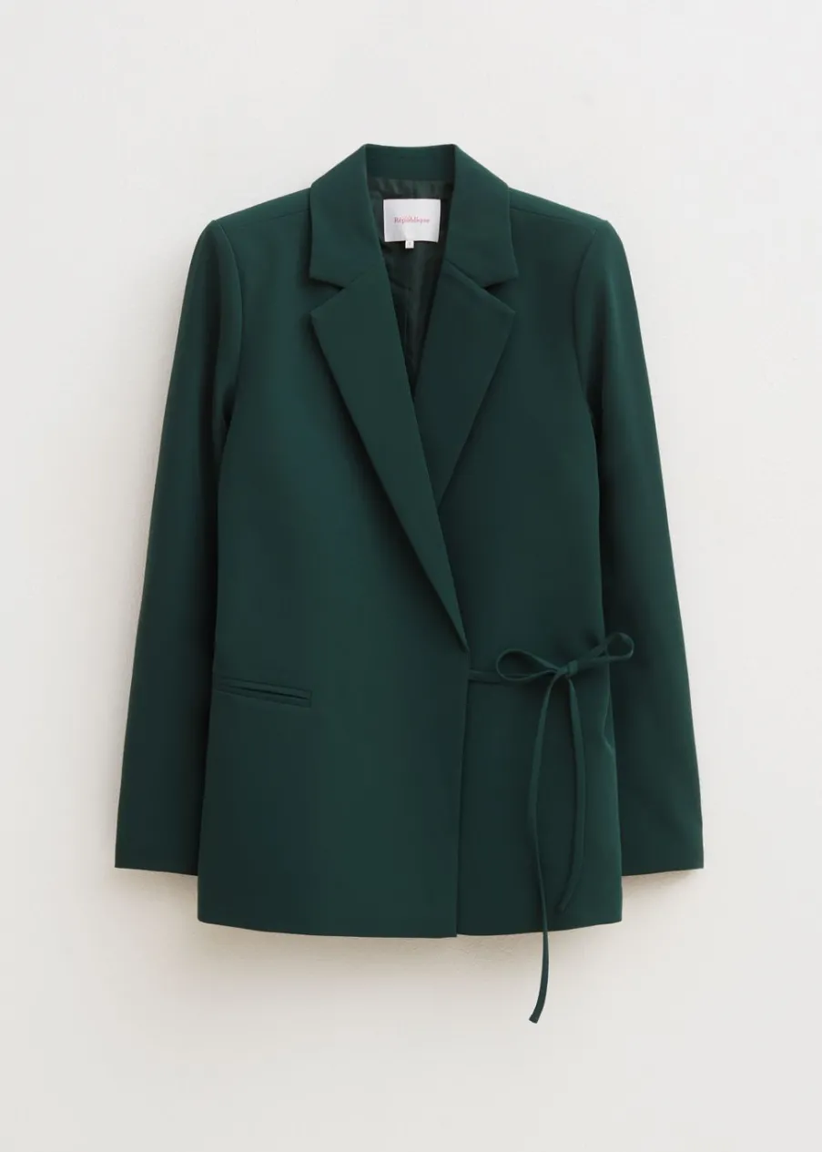 The Sting Oversized blazer met strik<DAMES Blazers En Gilets