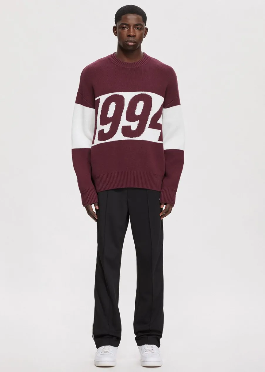 The Sting Oversized colorblok trui<Heren Truien En Vesten