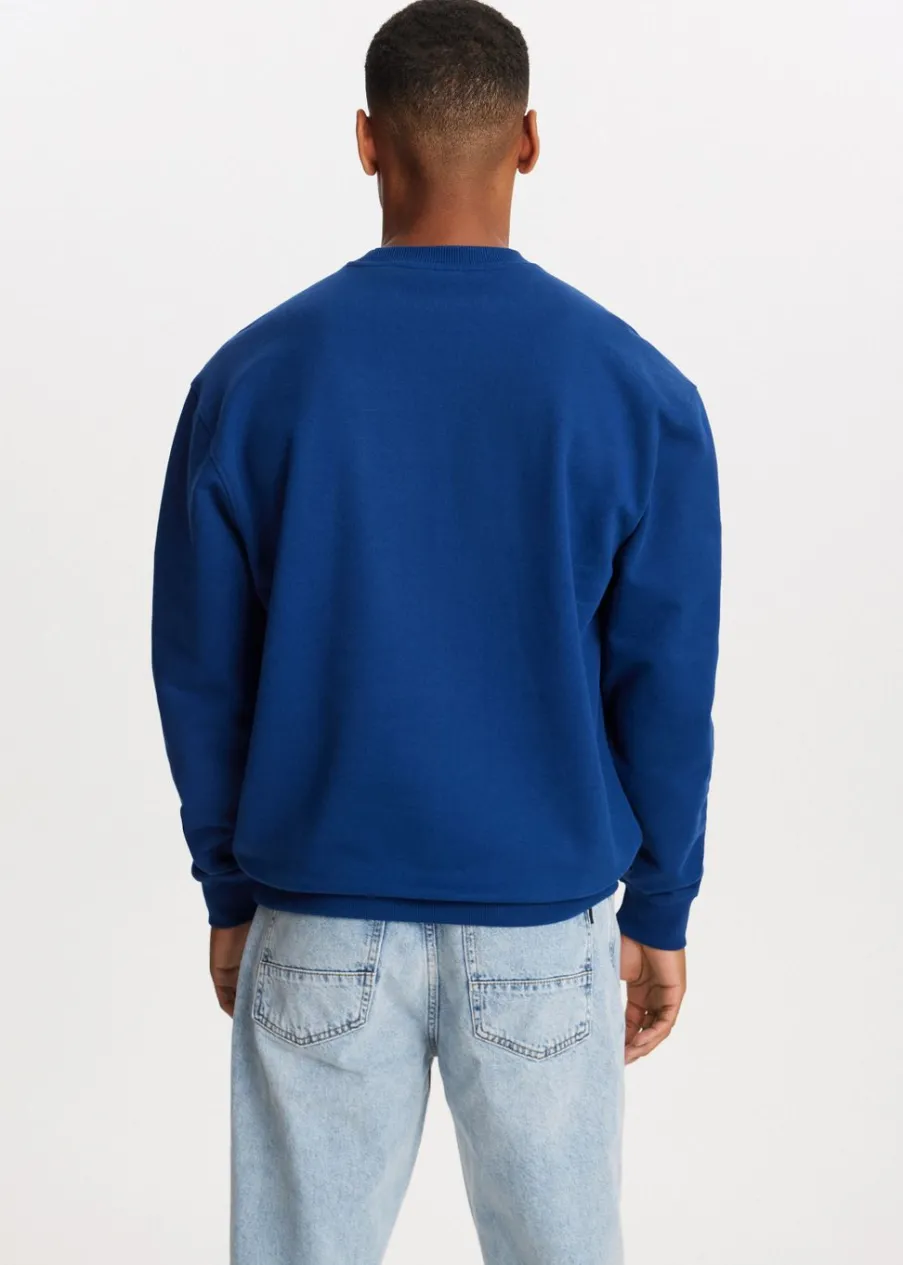 The Sting Oversized sweater met logo<Heren Sweaters En Hoodies