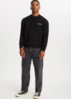 The Sting Oversized sweater met logo<Heren Sweaters En Hoodies