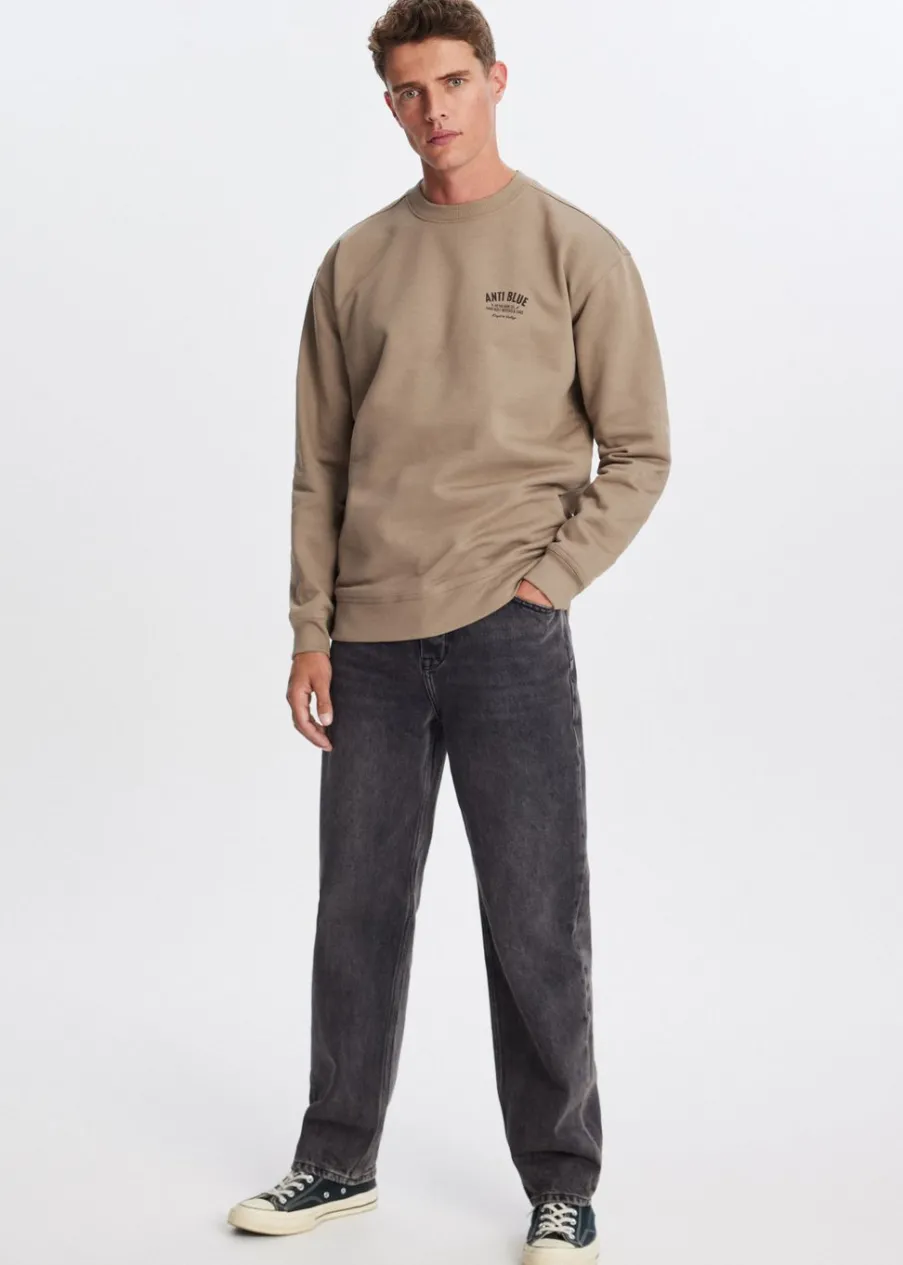 The Sting Oversized sweater retro ride<Heren Sweaters En Hoodies