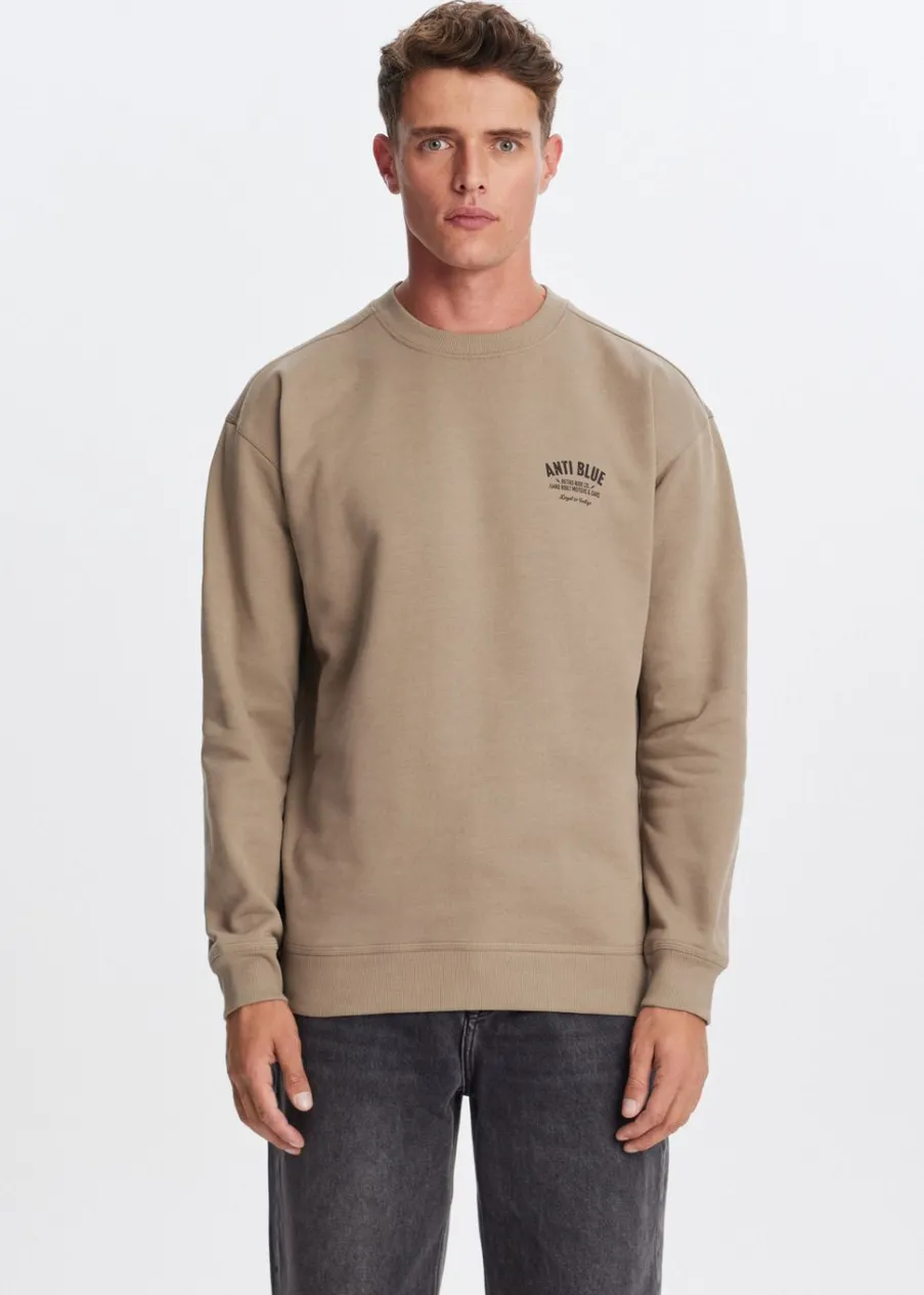 The Sting Oversized sweater retro ride<Heren Sweaters En Hoodies