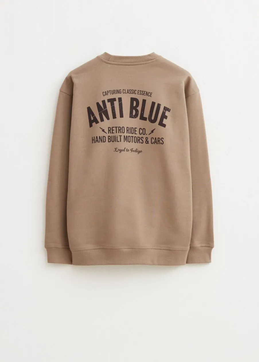 The Sting Oversized sweater retro ride<Heren Sweaters En Hoodies