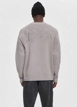 The Sting Oversized trui overlap logo<Heren Truien En Vesten