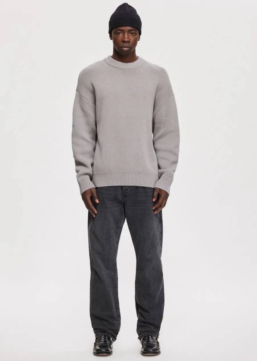 The Sting Oversized trui overlap logo<Heren Truien En Vesten