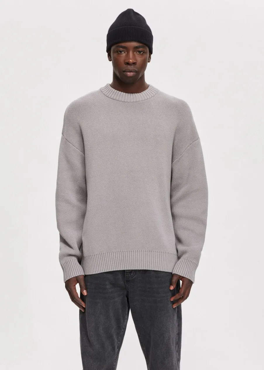 The Sting Oversized trui overlap logo<Heren Truien En Vesten