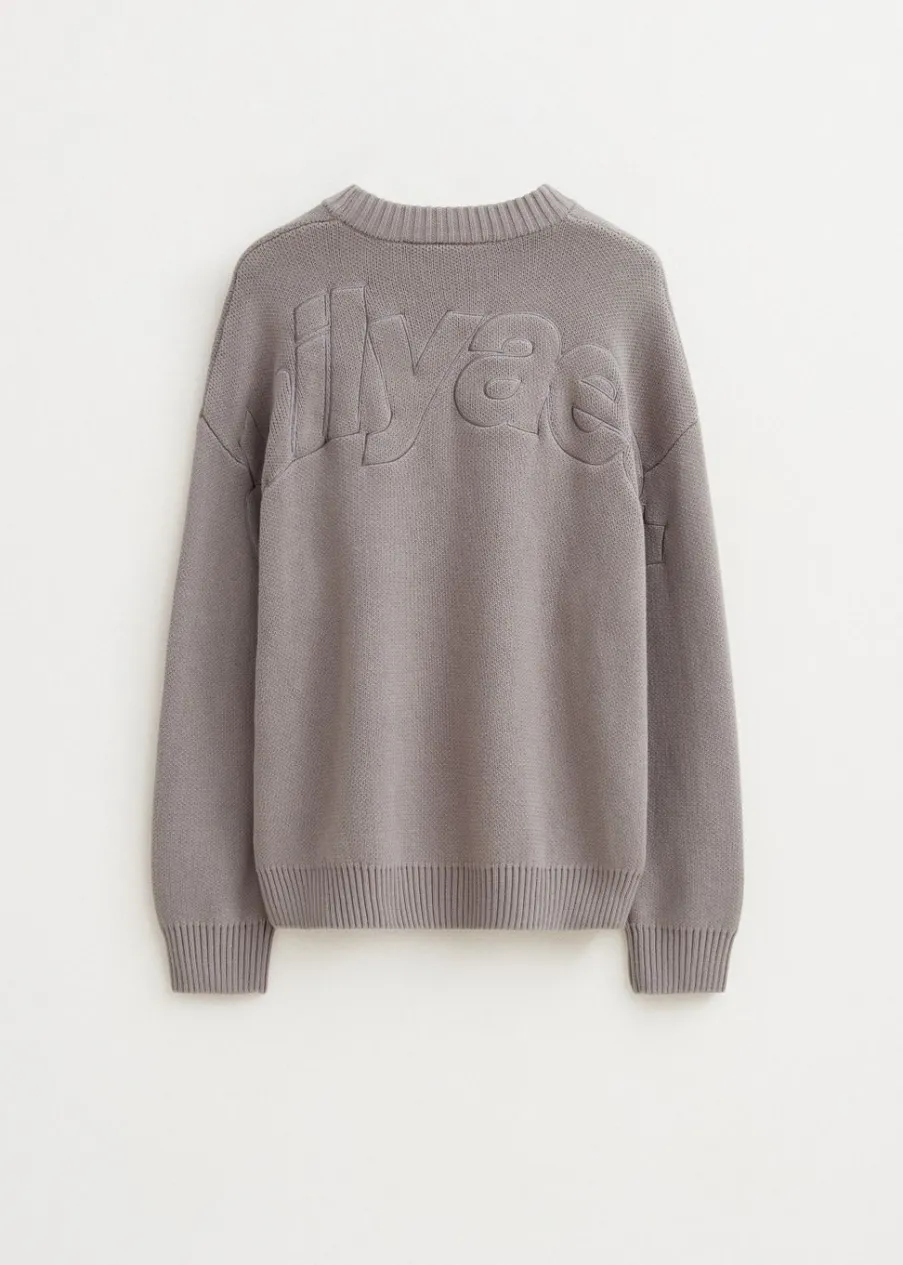 The Sting Oversized trui overlap logo<Heren Truien En Vesten