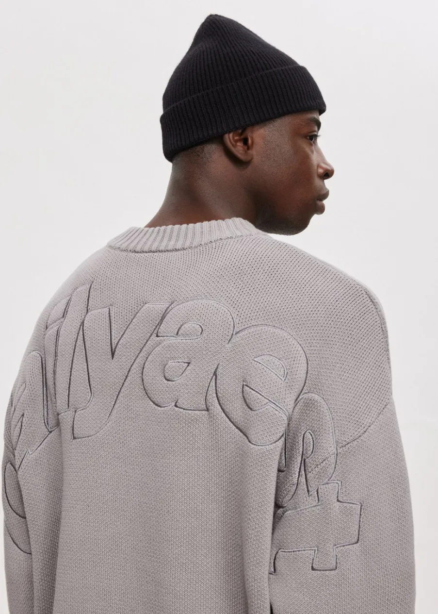 The Sting Oversized trui overlap logo<Heren Truien En Vesten