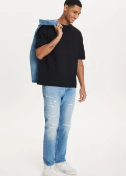 The Sting Oversized t-shirt<Heren Basics|T-Shirts