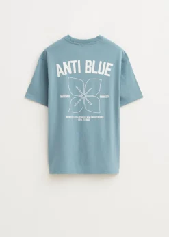 The Sting Oversized t-shirt met bloem<Heren T-Shirts