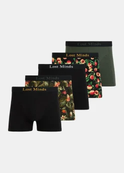 The Sting 5-pack boxers perzik<Heren Ondergoed
