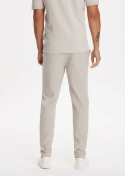 The Sting Pantalon met gemêleerde look<Heren Broeken