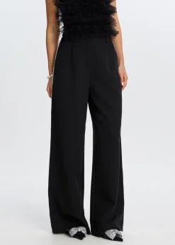 The Sting Pantalon met parels<DAMES Broeken