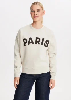 The Sting Paris geborduurde sweater<DAMES Sweaters En Hoodies
