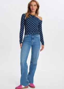 The Sting Polkadot longsleeve<DAMES Tops