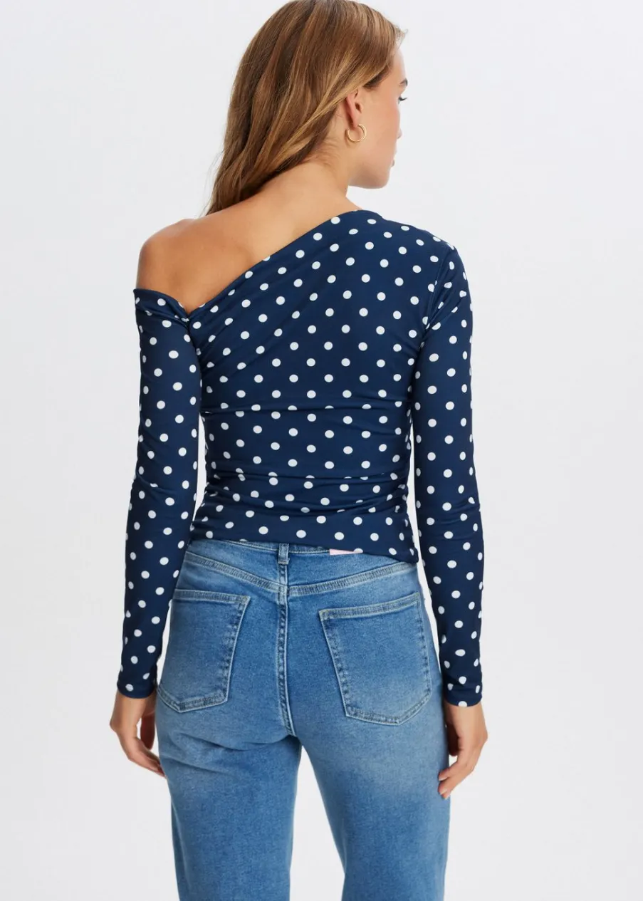 The Sting Polkadot longsleeve<DAMES Tops