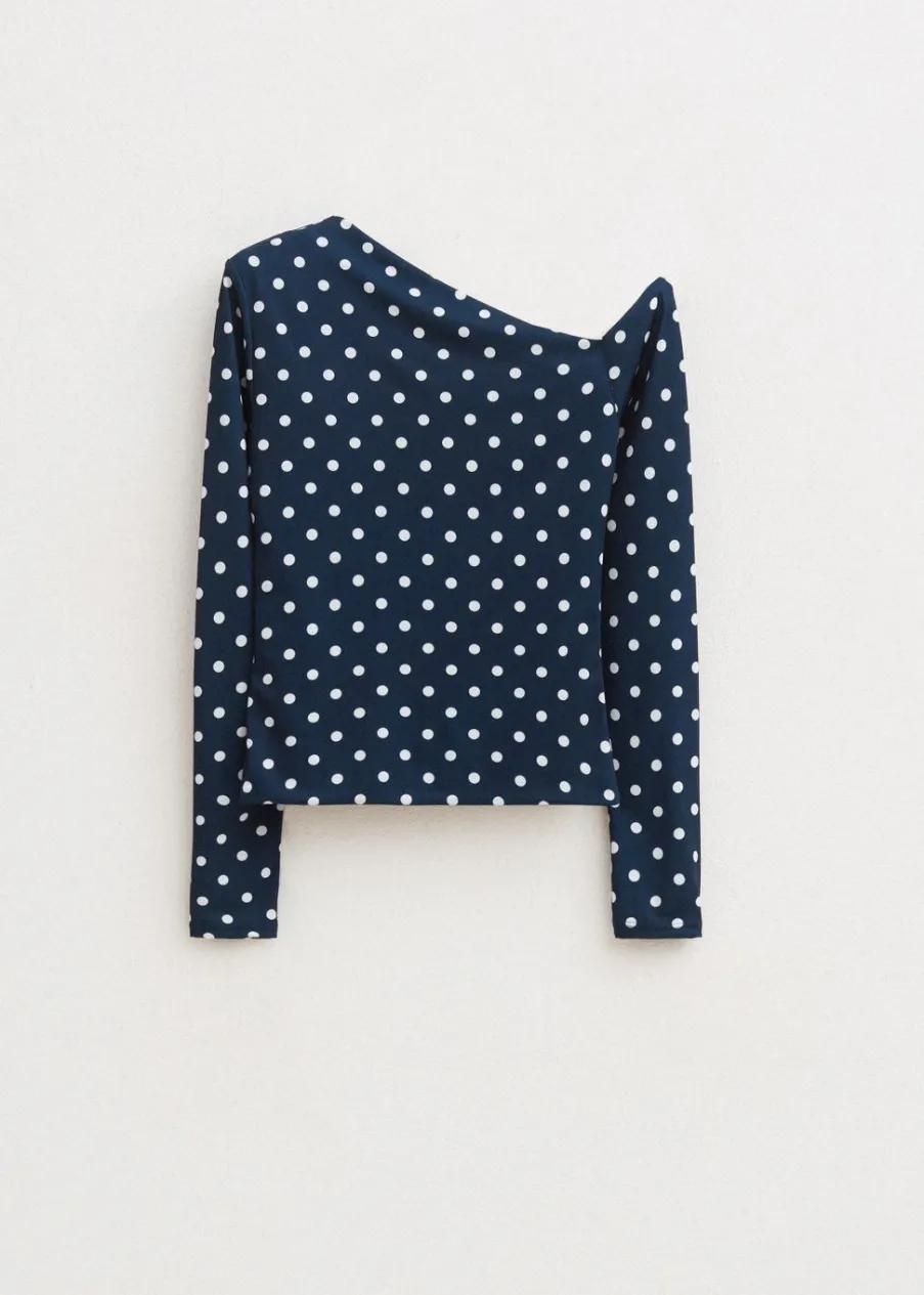 The Sting Polkadot longsleeve<DAMES Tops