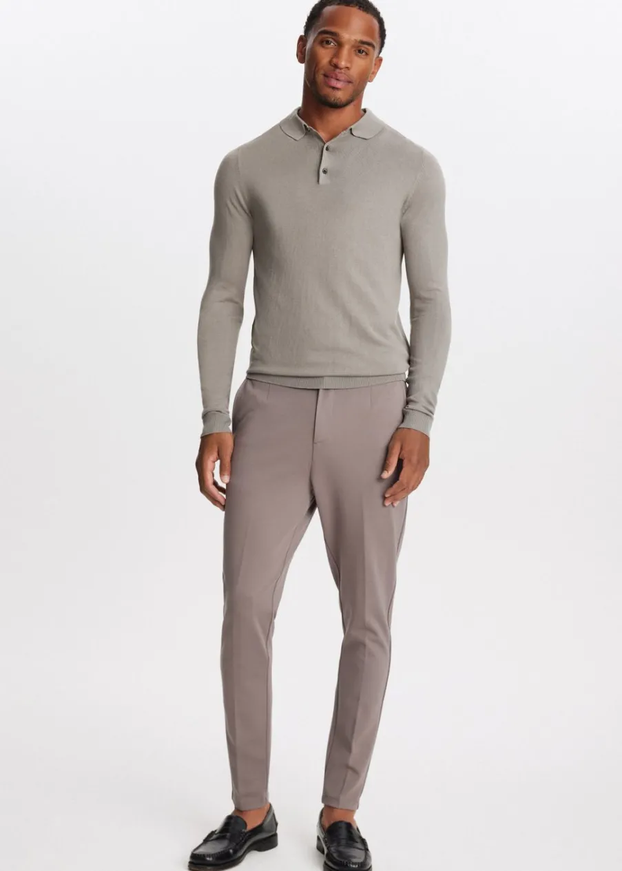 The Sting Polo met lange mouwen<Heren Polo's|Truien En Vesten