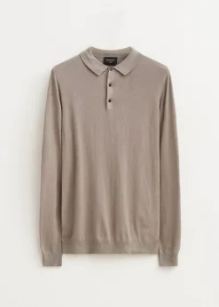 The Sting Polo met lange mouwen<Heren Polo's|Truien En Vesten