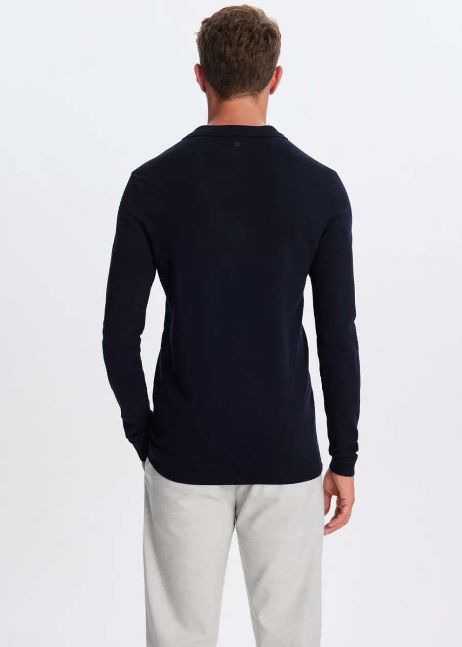 The Sting Polo met lange mouwen<Heren Polo's|Truien En Vesten