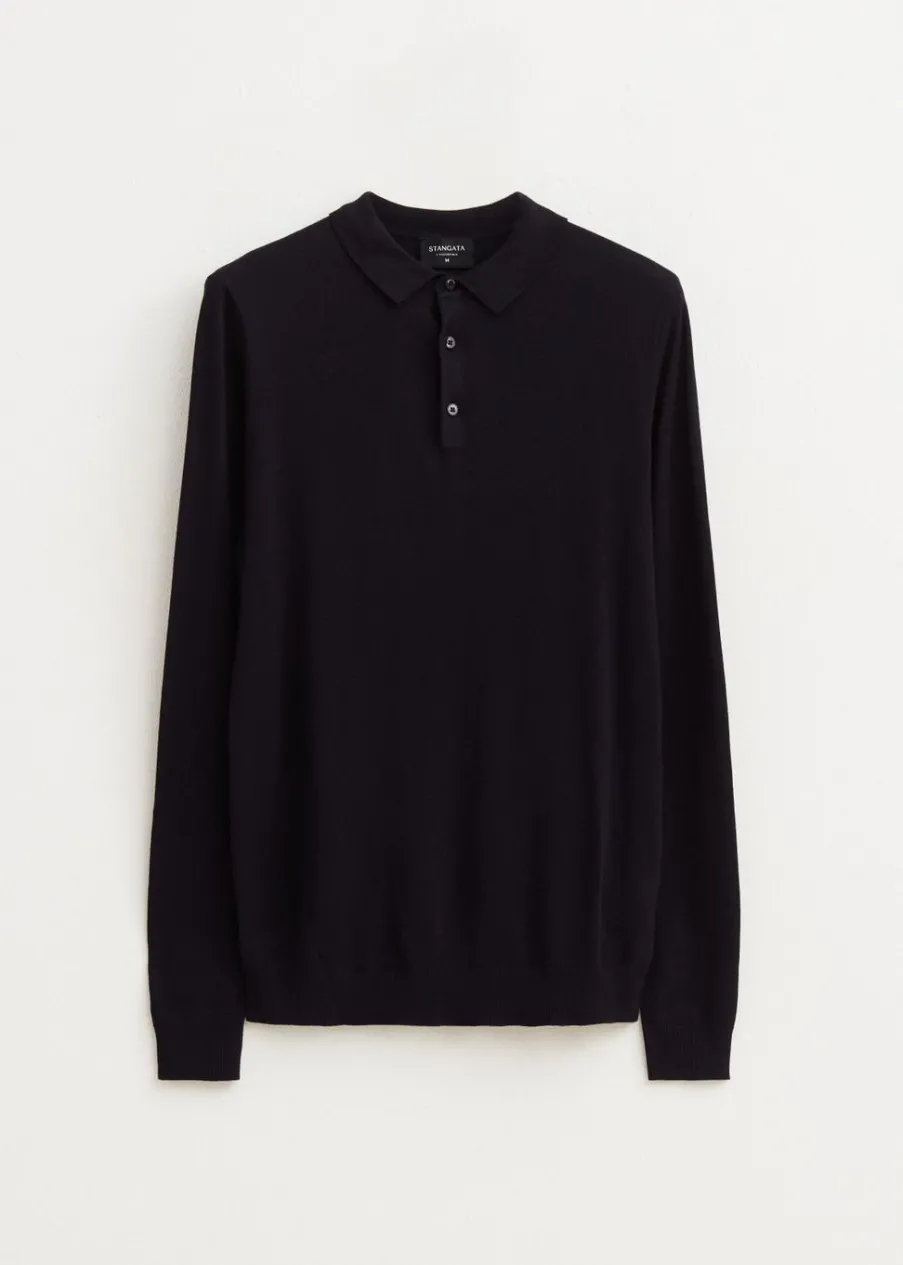 The Sting Polo met lange mouwen<Heren Polo's|Truien En Vesten