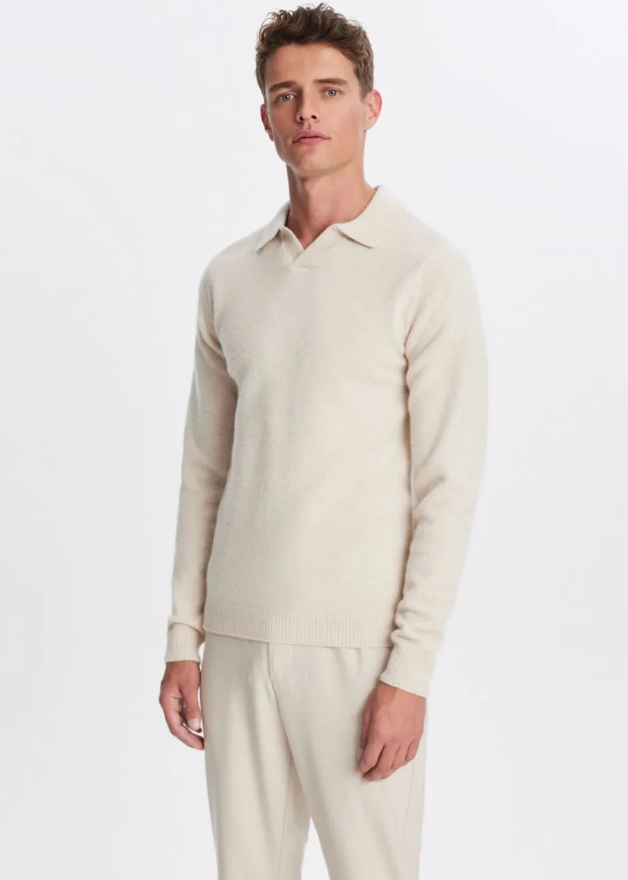 The Sting Polo met open kraag<Heren Polo's|Truien En Vesten