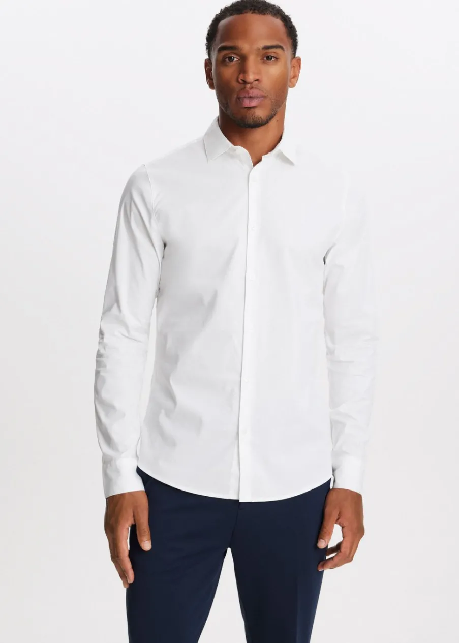 The Sting Poplin overhemd<Heren Overhemden