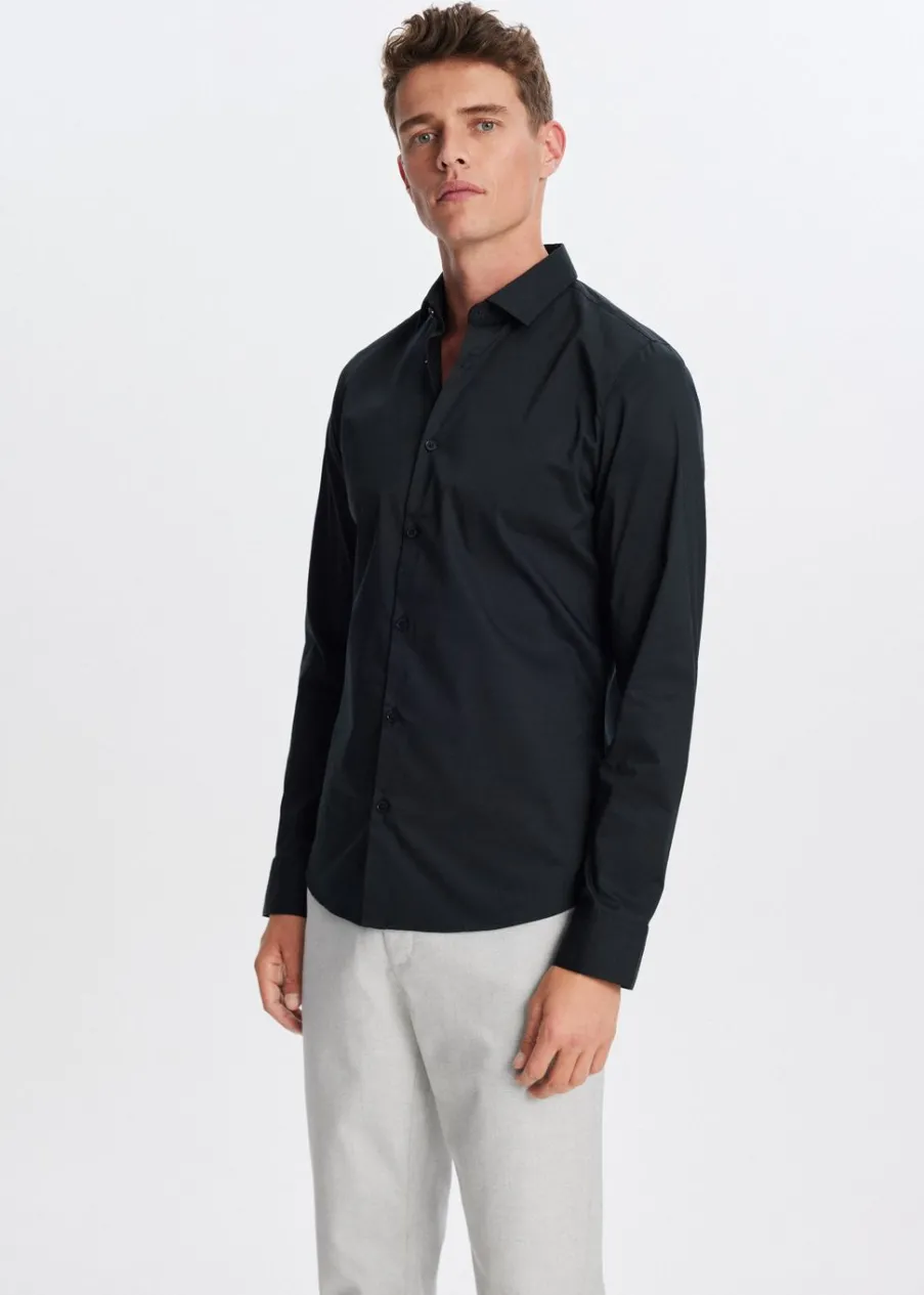 The Sting Poplin overhemd<Heren Overhemden