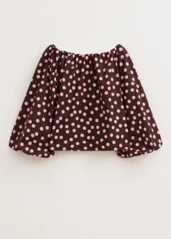 The Sting Puff sleeve off-shoulder top<DAMES Tops