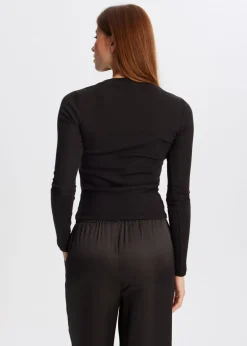 The Sting Rib t-shirt met lange mouwen<DAMES T-Shirts