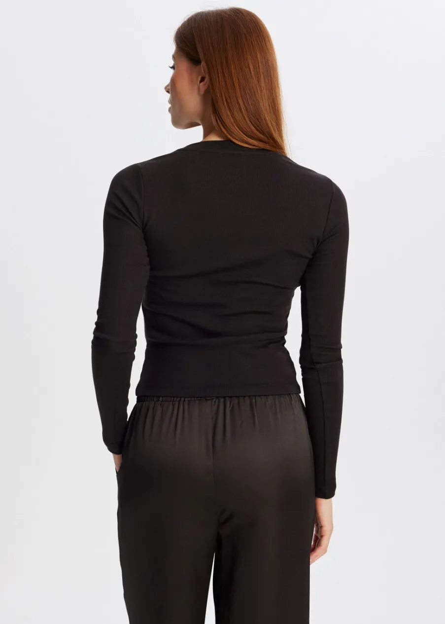 The Sting Rib t-shirt met lange mouwen<DAMES T-Shirts