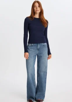 The Sting Rib t-shirt met lange mouwen<DAMES T-Shirts