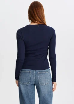 The Sting Rib t-shirt met lange mouwen<DAMES T-Shirts