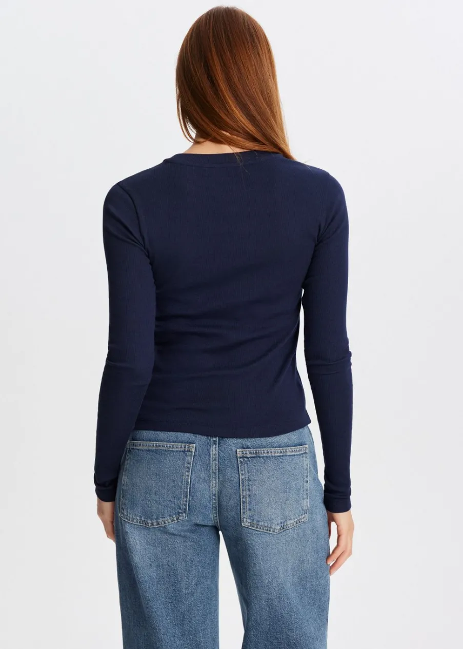 The Sting Rib t-shirt met lange mouwen<DAMES T-Shirts