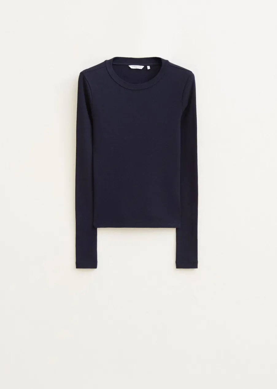 The Sting Rib t-shirt met lange mouwen<DAMES T-Shirts