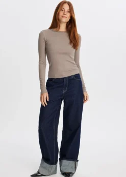 The Sting Rib t-shirt met lange mouwen<DAMES T-Shirts