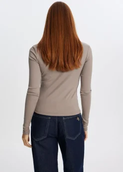 The Sting Rib t-shirt met lange mouwen<DAMES T-Shirts