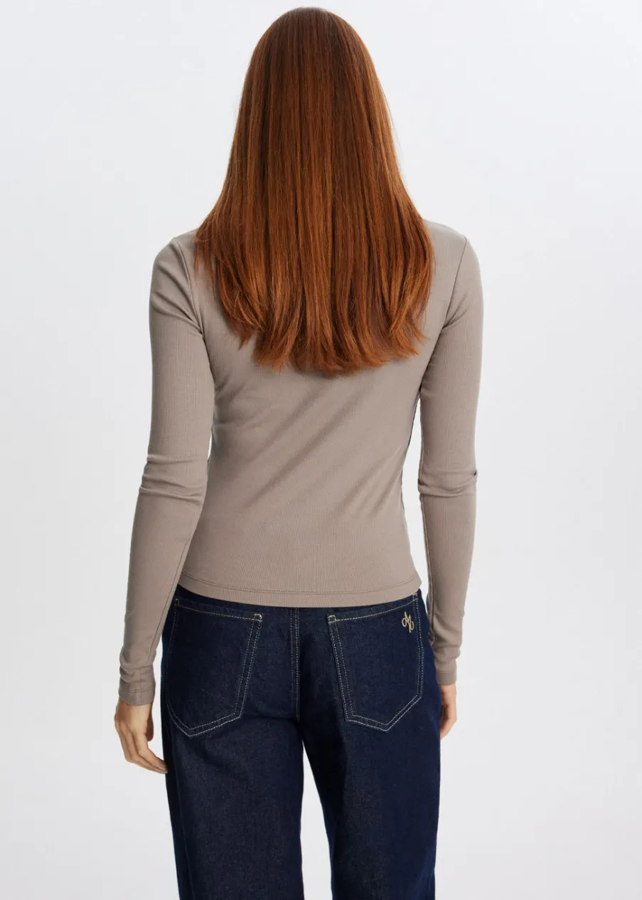 The Sting Rib t-shirt met lange mouwen<DAMES T-Shirts