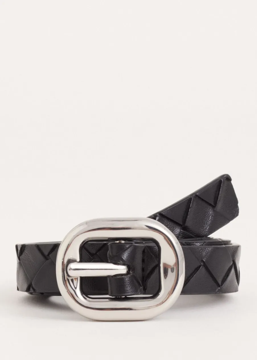 The Sting Riem met gevlochten design<DAMES Riemen