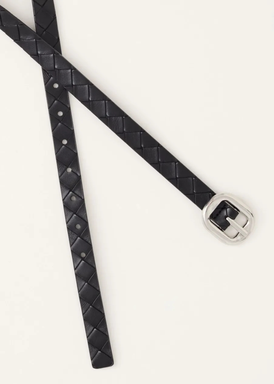 The Sting Riem met gevlochten design<DAMES Riemen