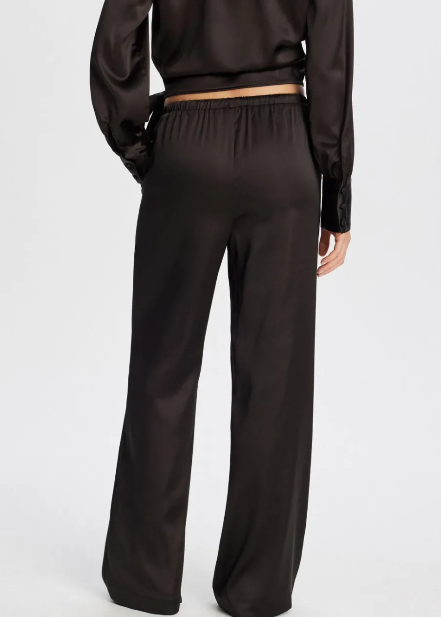 The Sting Satijnen broek<DAMES Broeken